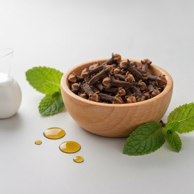 Toothache Relief with Clove Oil