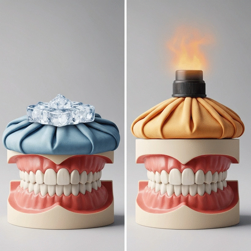 When to Use Ice Packs vs. Heat for Dental Swelling and Pain