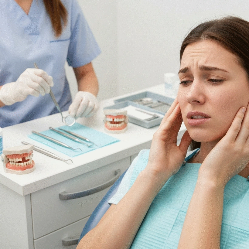 Manage Pain from Lost Dental Work