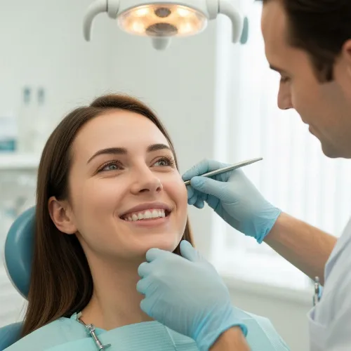 Emergency Dentist Near Me - Smiling patient receiving care